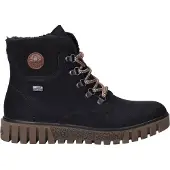 Rieker Veterboots zwart Synthetisch Maat 38
