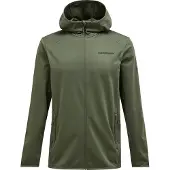 Peak Performance Vest Men Light Zip Hood Pine Needle-XXL