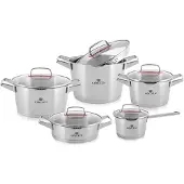 Gerlach Superior - Kookpannenset - 5 Delig - Rvs