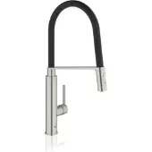 GROHE Feel keukenkraan m. professionele handdouche staal