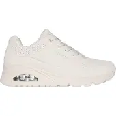 SKECHERS Uno Stand on Air beige wit sneakers dames. Maat: 39