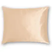 Silk Heaven Zijden kussensloop 40x80cm Donker Champagne Hotelsluiting 19 Momme - Kussensloop set - Luxe Silk Kussensloop 100% moerbei zijde - Zijde kussensloop - - 40x80cm / Hotelsluiting
