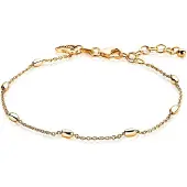 Zinzi zilveren fantasie armband geel verguld ovaal 16,5-20cm ZIA1655G