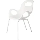 Umbra Oh designerstoel 62x61x86cm voor binnen en buiten weerbestendig polyester wit 320150-660