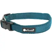 Petlando Hondenhalsband Mesh Petrol - Klikhalsband - Xxl 60-65x4 Cm