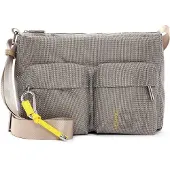 Suri Frey Schoudertas 'Marry' sand / lichtblauw / zwart / wit