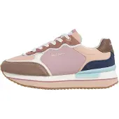 Pepe Jeans Sneakers laag 'Rusper Combi W' bruin / rosa / wit