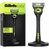 Gillette Labs Scheermes Neon Night 1 Set
