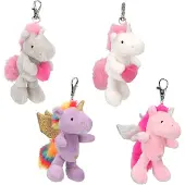Ylvi & the Minimoomis - Ylvi eenhoorn pluche hanger - 1 stuk