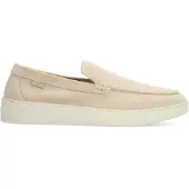 Manfield Beige suède loafers | Maat 44