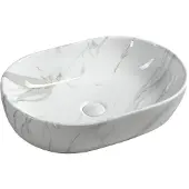 Sapho Keramische Opbouw Waskom Dalma 59x42 cm Wit