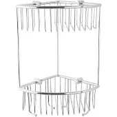 Eastbrook Solid messing doucherek dubbel hoek chroom