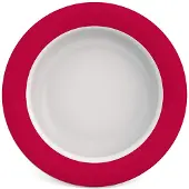 Ornamin - Kom - Antislip - Wit-Rood
