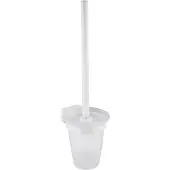 Eastbrook Asti messing toiletborstelhouder wit mat