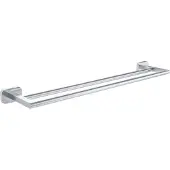 Eastbrook Asti messing handdoekbeugel dubbel chroom