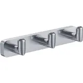 Eastbrook Asti messing handdoekhaak triple chroom