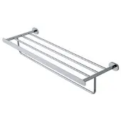 Eastbrook Salerno messing handdoekenrek chroom