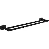 Eastbrook Asti messing handdoekbeugel dubbel zwart mat