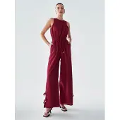 BWLDR Jumpsuit 'Laila' bourgogne