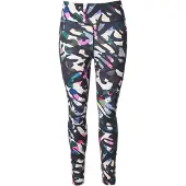 Ulla Popken Leggings blauw / groen / lichtroze / zwart