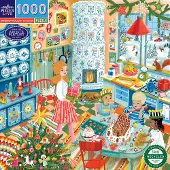 Eeboo - Puzzle 1000 pcs - Swedish Holiday Kitchen (EPZT750)