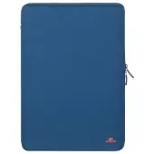 Rivacase Laptophoes - - 13/14 inch - Neopreen - Verticaal - Donkerblauw