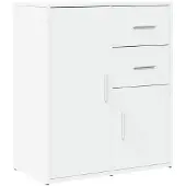 vidaXL Dressoir 60x31x70 cm bewerkt hout wit