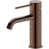 EsseBagno Wastafelmengkraan Architek St - Waterbesparend - Lage Uitloop - Koper - 7,0cm