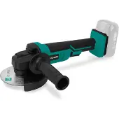 Vonroc Accu Haakse Slijper - VPower 20V – Ø125mm – Incl. zijhandgreep & toolbag - Zonder accu & lader