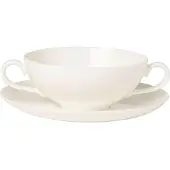 Villeroy & Boch Royal Soepkop Met Schotel - Soepterrines Beenderporselein White - 388352-47231