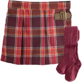 Next Rok rood / roestrood / bourgogne / wit