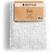 Shiny badmat 70x120 cm badmat antislip Bati Wit