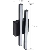 LINDBY Buitenverlichting , Abelia, Zwart, Terras, Aluminium, Modern