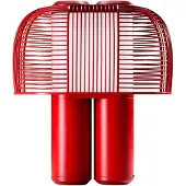 DCW éditions Yasuke Tafellamp Rood - Tafellampen Staal Red - YASUKE RED RED