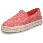 Toms dames espadrille Carolina rood