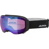 Alpina Skibril Big Horn Black Matt / QVM Blue