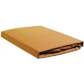Ambiante Katoen - Splittopper Hoeslaken - 180x200/210 - Oker