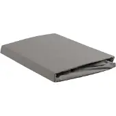 Ambiante Katoen - Topper Hoeslaken - 140x220 - Grijs