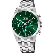 Lotus Analoog horloge groen