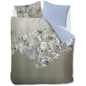 Kardol by Beddinghouse Dekbedovertrek Saffron - Blauw Grijs 200x200/220 cm