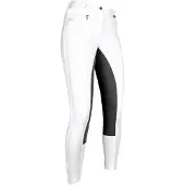 HKM Rijbroek -Basic Belmtex Grip- 3/4 z