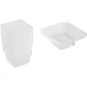 Beliani TUMACO - 6-delige badkamer hardware set - Zwart - Aluminium