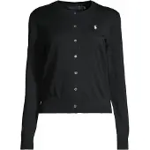 Ralph Lauren Gebreid vest zwart