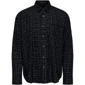 Only & Sons Overhemd zwart / wit