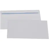 GPV 1384 Briefumschläge, DL 110 x 220 mm, weiß mit Fenster