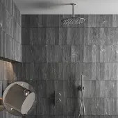 Saniclear Exclusive Stripes inbouw regendouche met 20cm hoofddouche en plafondarm RVS