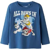 TWO SOON Shirt 'Paw Patrol' royal blue/koningsblauw / lichtblauw / rood / offwhite