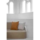 Moooi Woodblock Beetle Square Sierkussen - 50x50 / 20x20 Inch cm - Lichtpaars