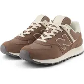 New Balance Sneakers laag '574' bruin / wit