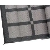 Eurotrail Patio Mat - 300*250cm - zwart grijs